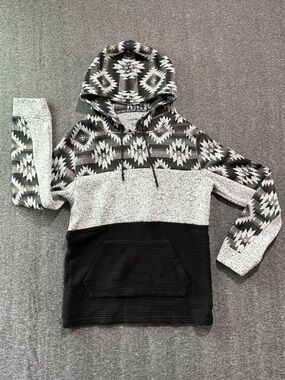 Buckle Departwest Southwestern Hooded Sweatshirt Size‎ Medium